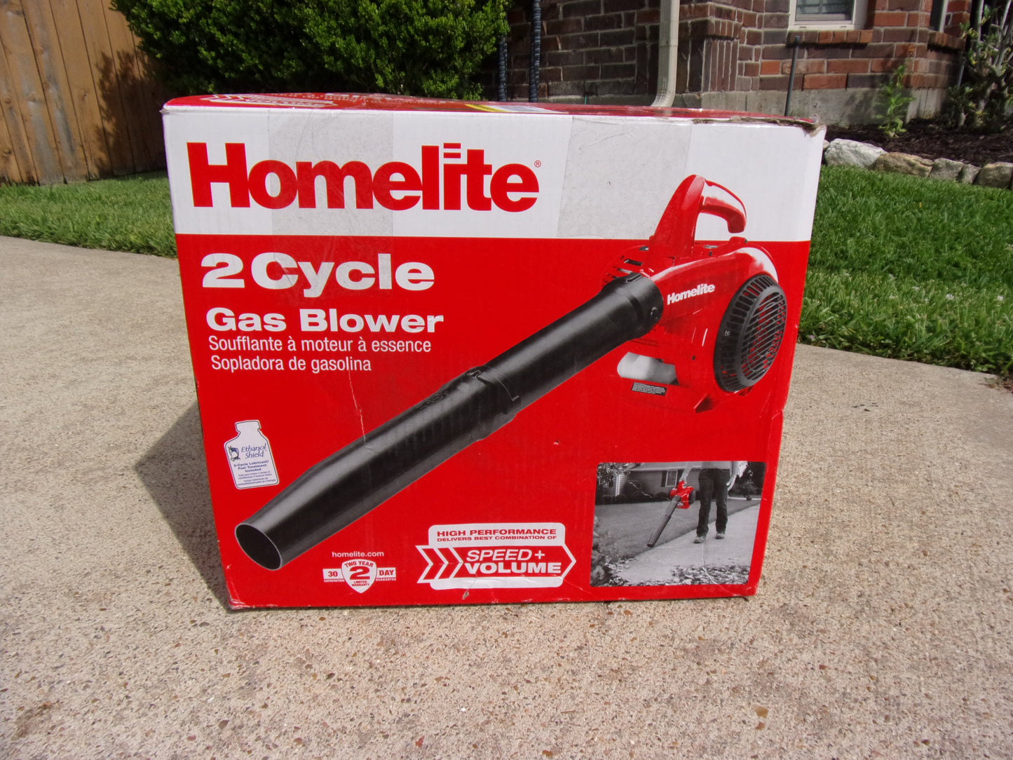 Homelite 150 MPH 2-Cycle Handheld Gas Leaf Blower