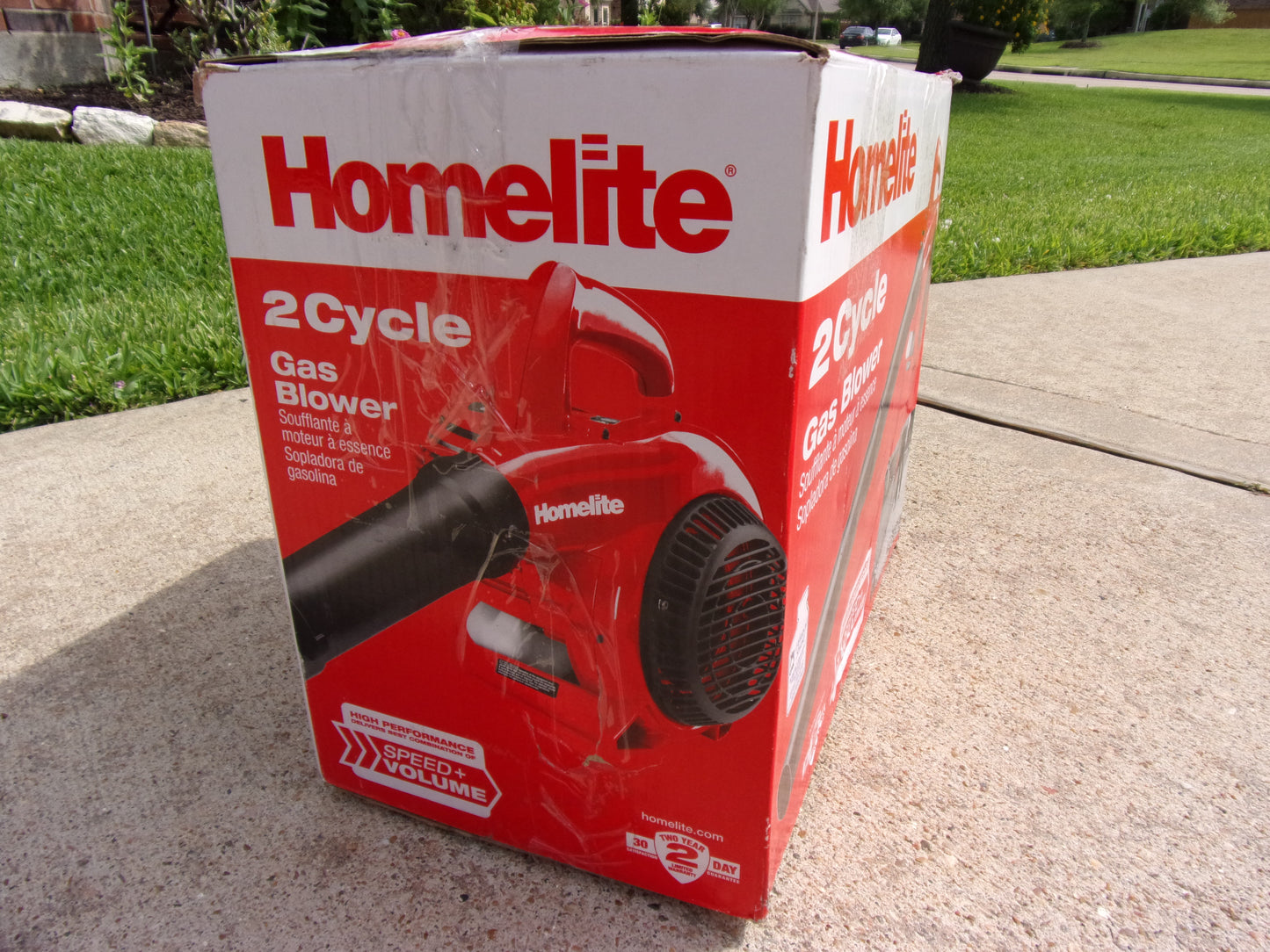 Homelite 150 MPH 2-Cycle Handheld Gas Leaf Blower