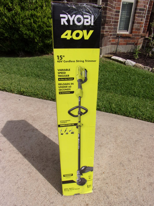 Ryobi Expand-It 15 in Battery Weed Eater/string trimmer with Battery and Charger