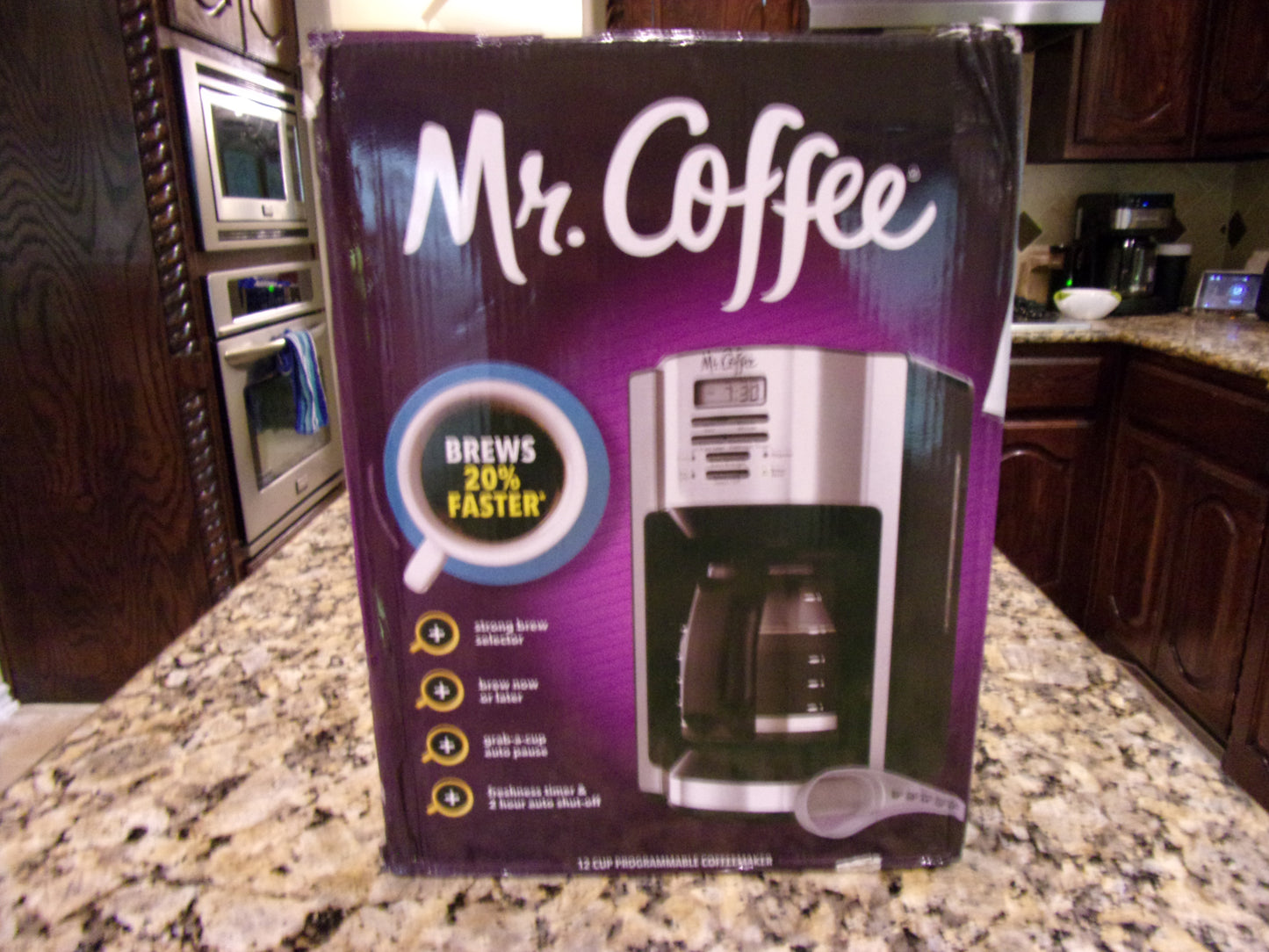 Mr. Coffee Rapid Brew 12-Cup Programmable Coffee Maker