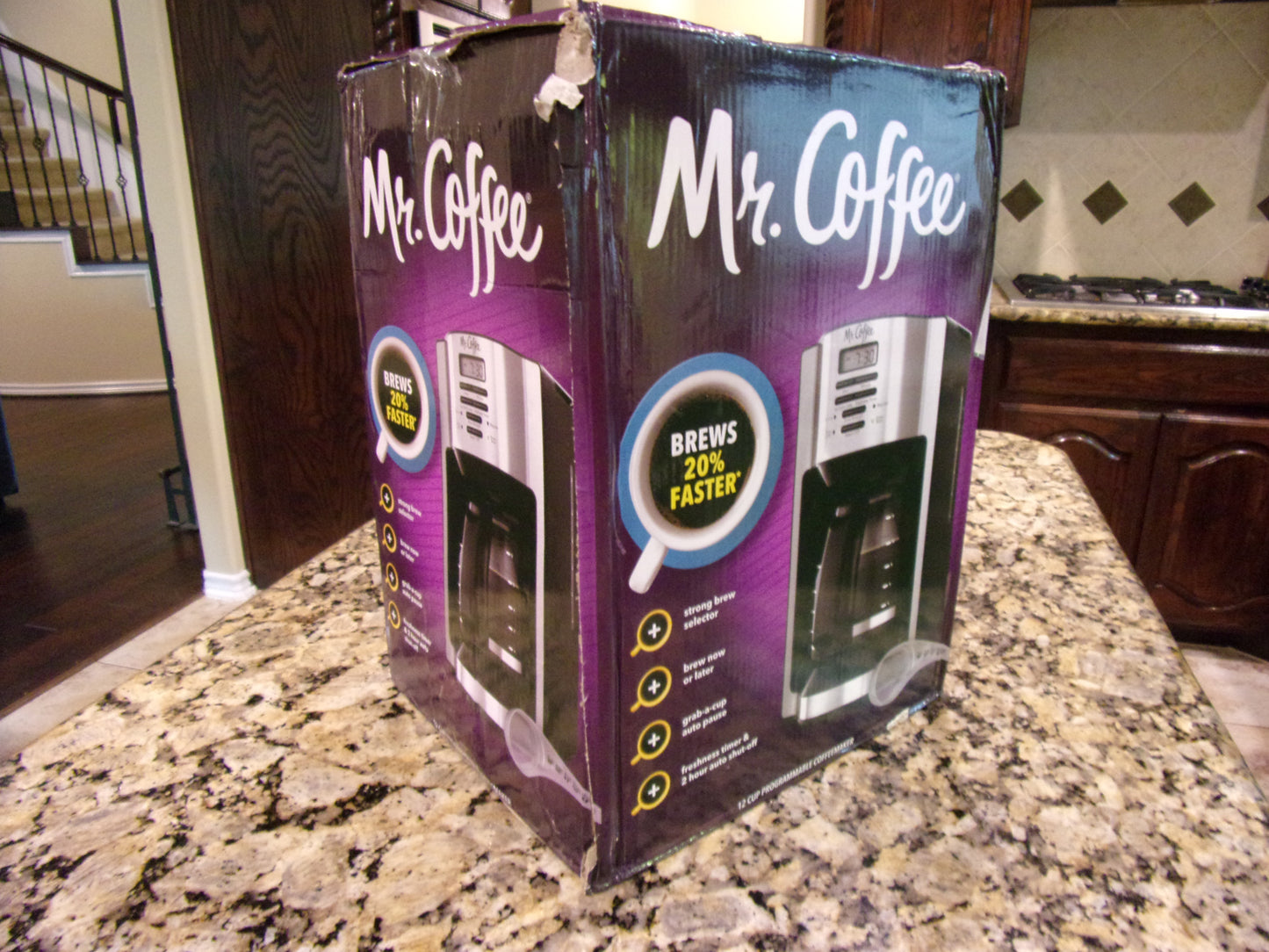 Mr. Coffee Rapid Brew 12-Cup Programmable Coffee Maker