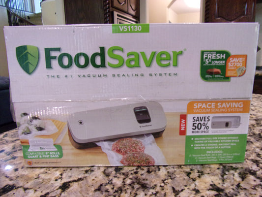 FoodSaver Space-Saving Food Vacuum Sealer