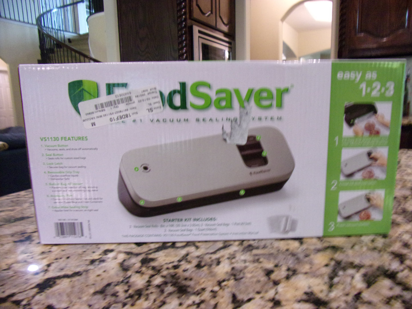 FoodSaver Space-Saving Food Vacuum Sealer