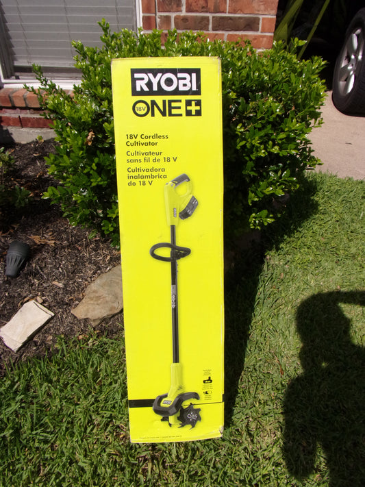 Ryobi 18V 8 in Cordless Cultivator (tool only)