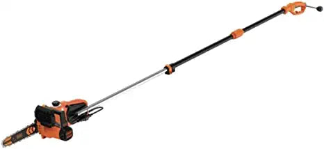 10in. 8 AMP Corded Electric Pole & Chainsaw Kit with (1) Extension Pole, (1) Bar Cover, (1) Wrench, (1) Bar & (1) Chain