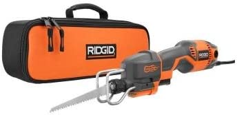 RIDGID Thru Cool 6 Amp 1-Handed Orbital Reciprocating Saw Kit