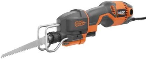 RIDGID Thru Cool 6 Amp 1-Handed Orbital Reciprocating Saw Kit