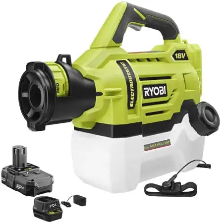 RYOBI - ONE+ 18V Cordless Electrostatic 0.5 Gal Sprayer with 2.0 Ah Battery and Charger