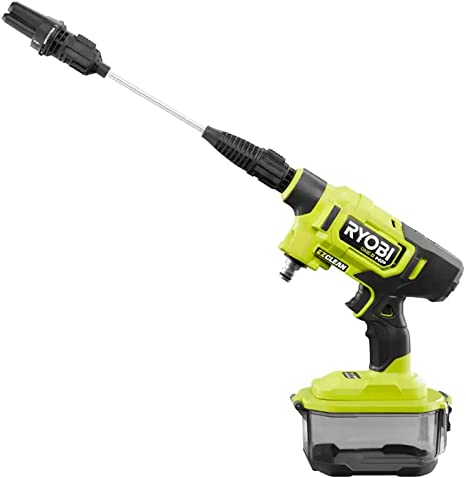 RYOBI 40-Volt HP Brushless EZClean 600 PSI 0.7 GPM Cold Water Power Cleaner with 2.0 Ah Battery and Charger