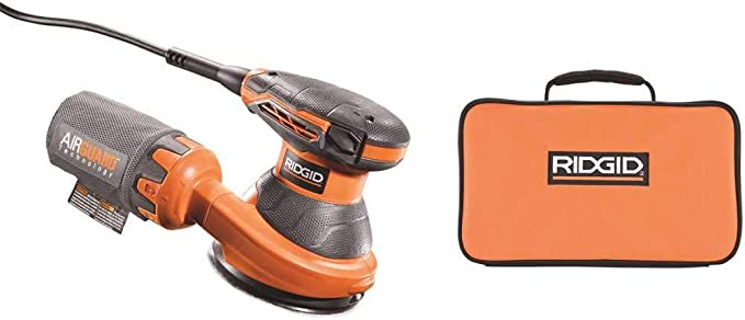 RIDGID 3 Amp Corded 5 in. Random Orbital Sander with AIRGUARD Technology