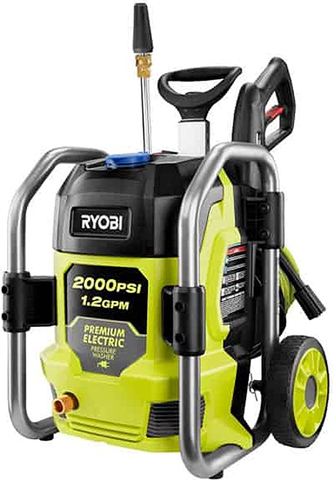 RYOBI 2000 PSI 1.2 GPM Cold Water Electric Pressure Washer