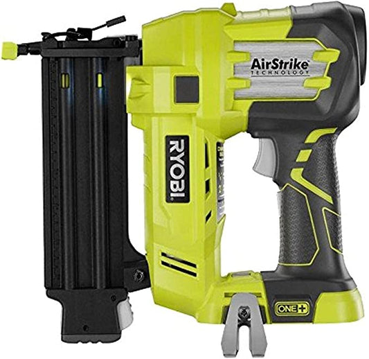 RYOBI ONE+ 18V Cordless AirStrike 18-Gauge Brad Nailer (Tool Only) with Sample Nails