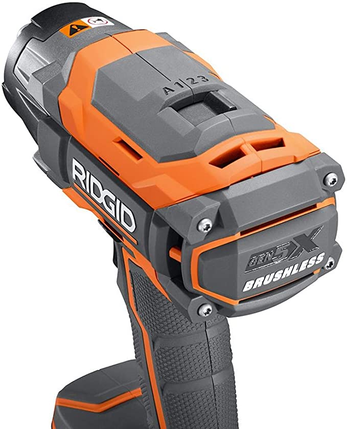 RIDGID 18V OCTANE Brushless Cordless 1/2 in. Impact Wrench (Tool Only) with Belt Clip