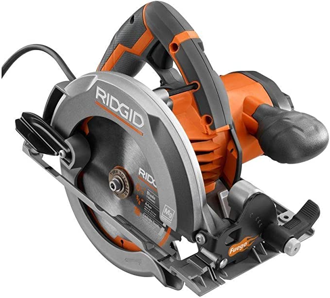 RIDGID 12 Amp Corded 6-1/2 in. Magnesium Compact Framing Circular Saw