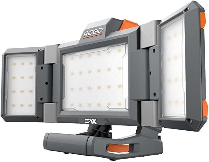 RIDGID 18V Hybrid Folding Panel Light (Tool Only)