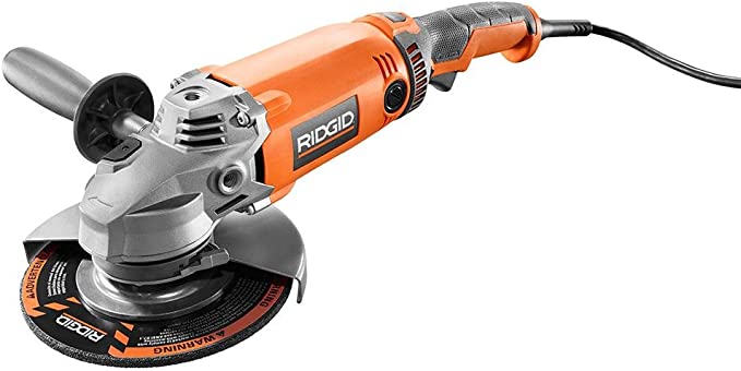 RIDGID 15 Amp Corded 7 in. Twist Handle Angle Grinder