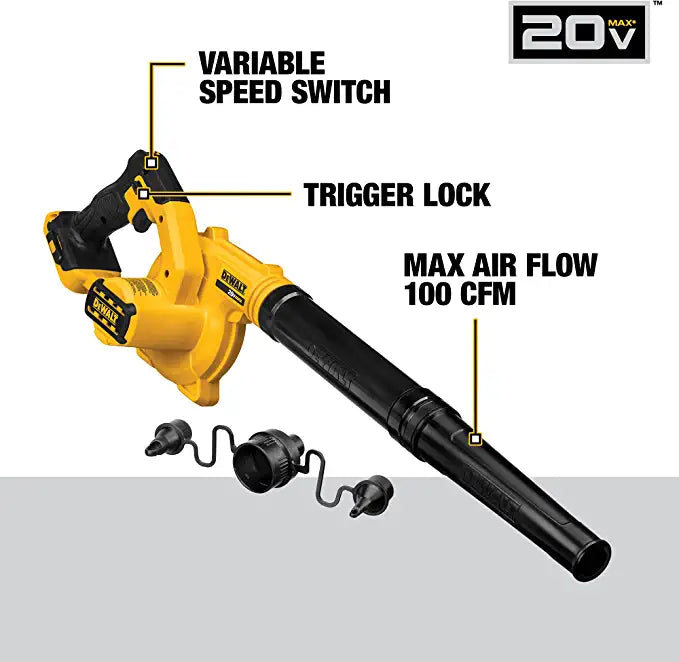 DEWALT 20V MAX* Blower for Jobsite Kit, Compact