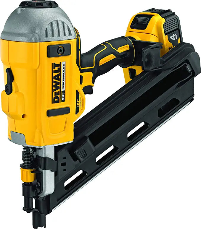 DEWALT 20V MAX* Framing Nailer Kit, 30-Degree, Paper Collated