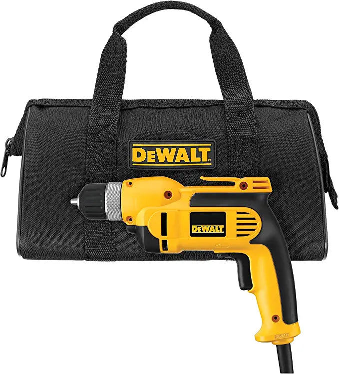 DEWALT Corded Drill, 7.0-Amp, 3/8-Inch, Pistol Grip