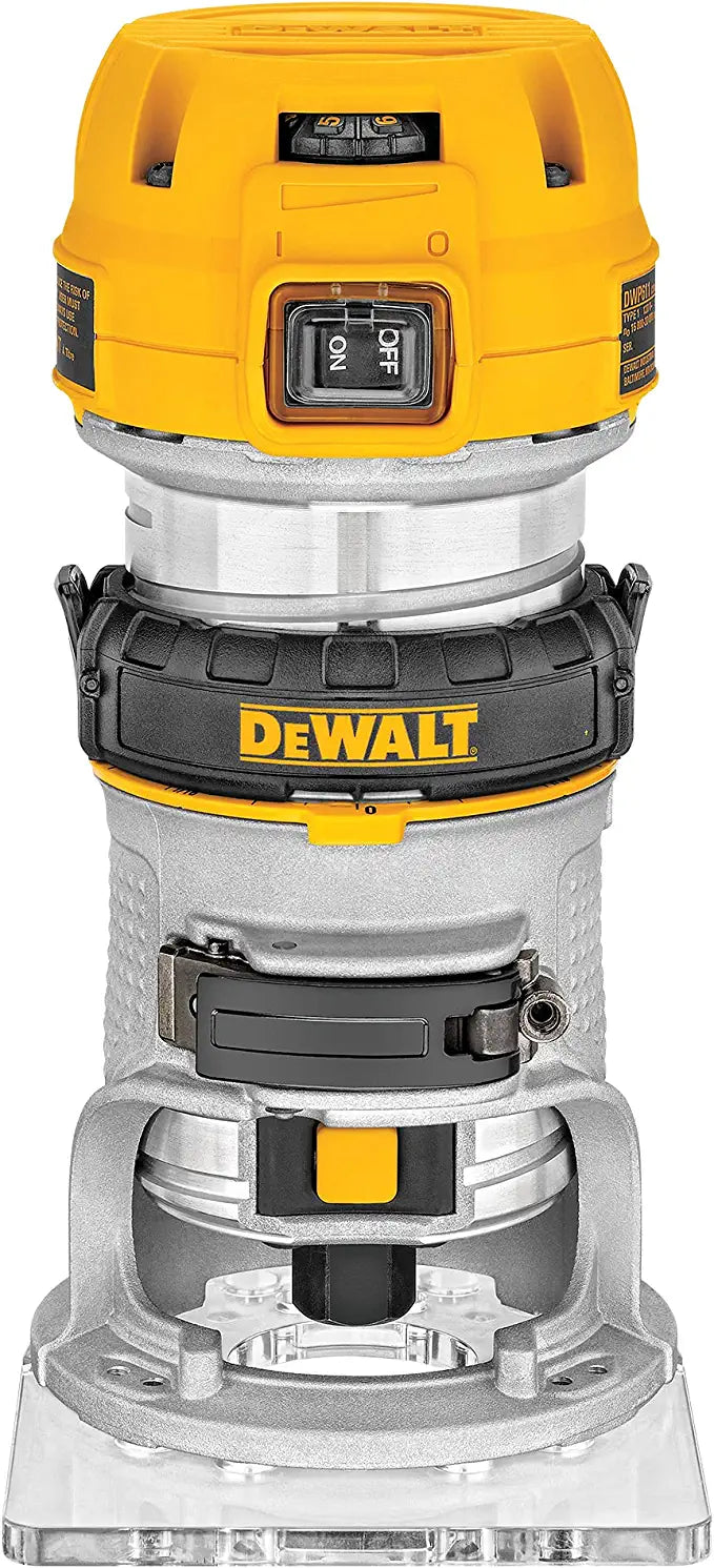 DEWALT Router, Fixed Base, Variable Speed, 1-1/4-HP Max Torque