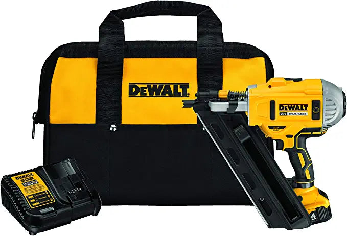 DEWALT 20V MAX* Framing Nailer Kit, 30-Degree, Paper Collated