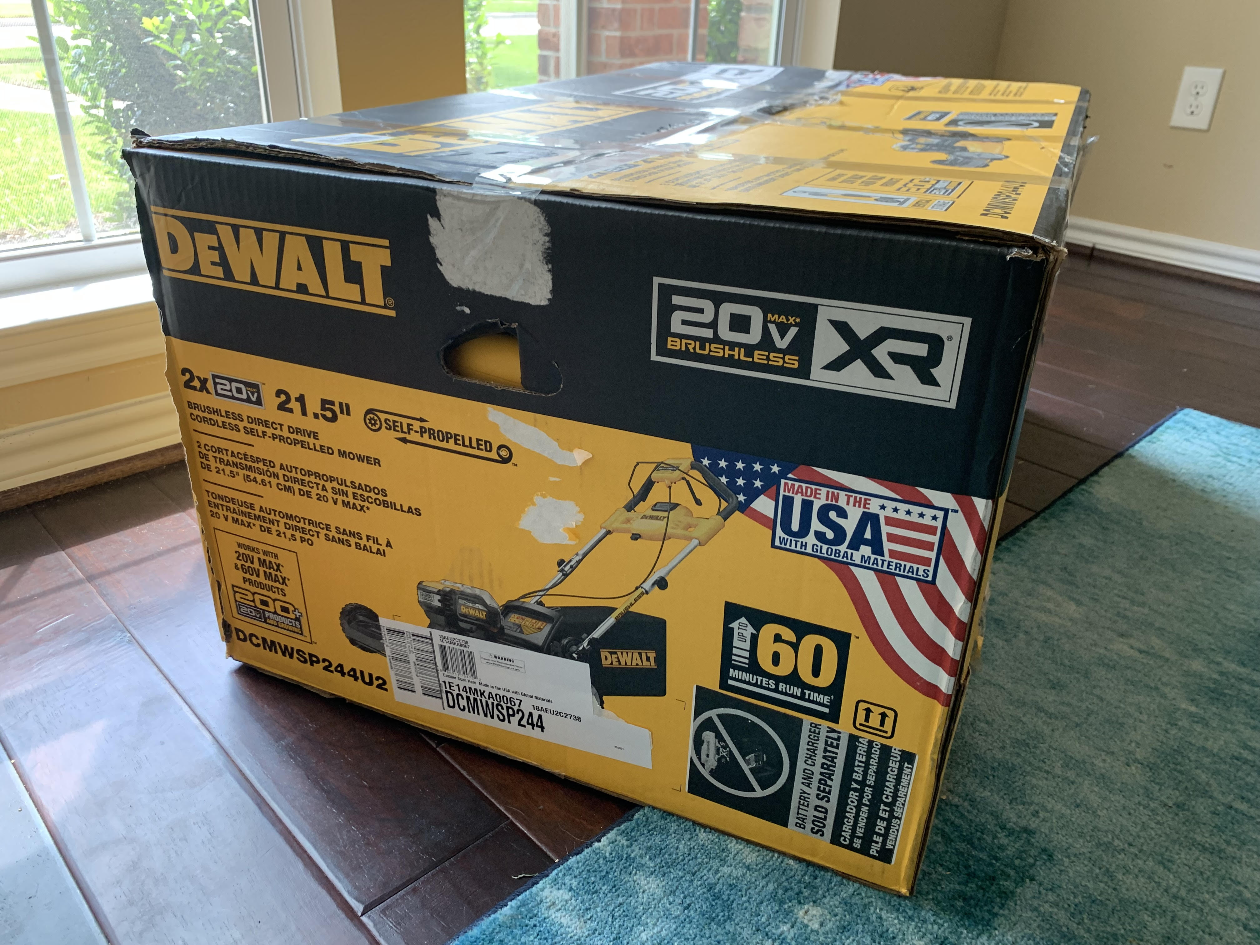 DeWalt Electric Lawn Mower Tool Only totalgoodsonline 4243