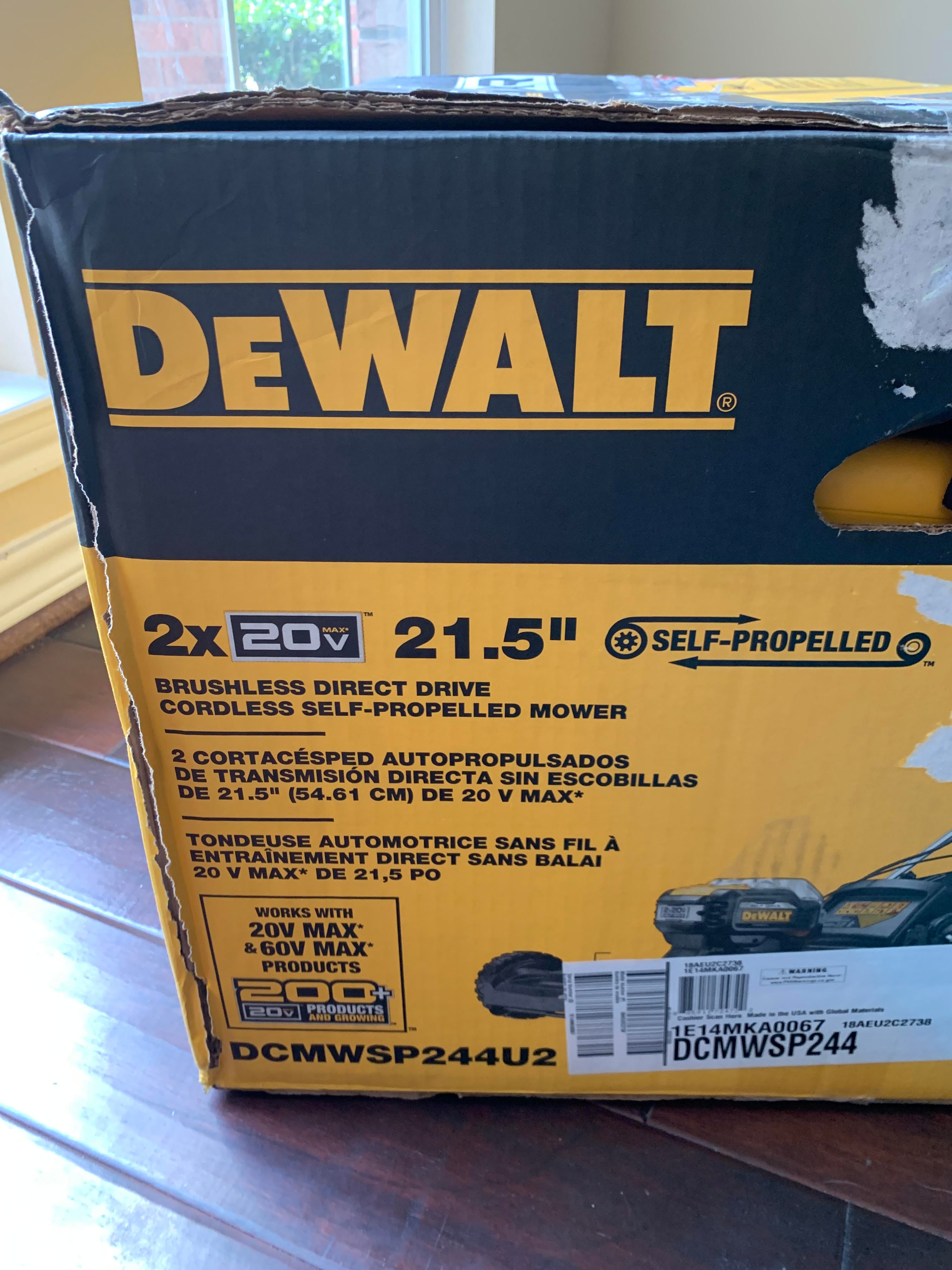 DeWalt Electric Lawn Mower Tool Only totalgoodsonline 4243