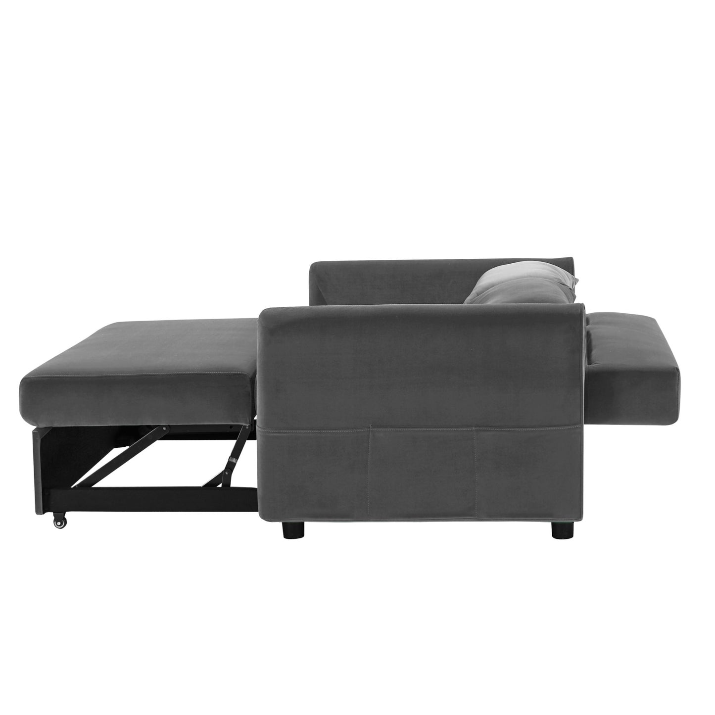 Leisure Loveseat Sofa for Living Room with 2 pillows