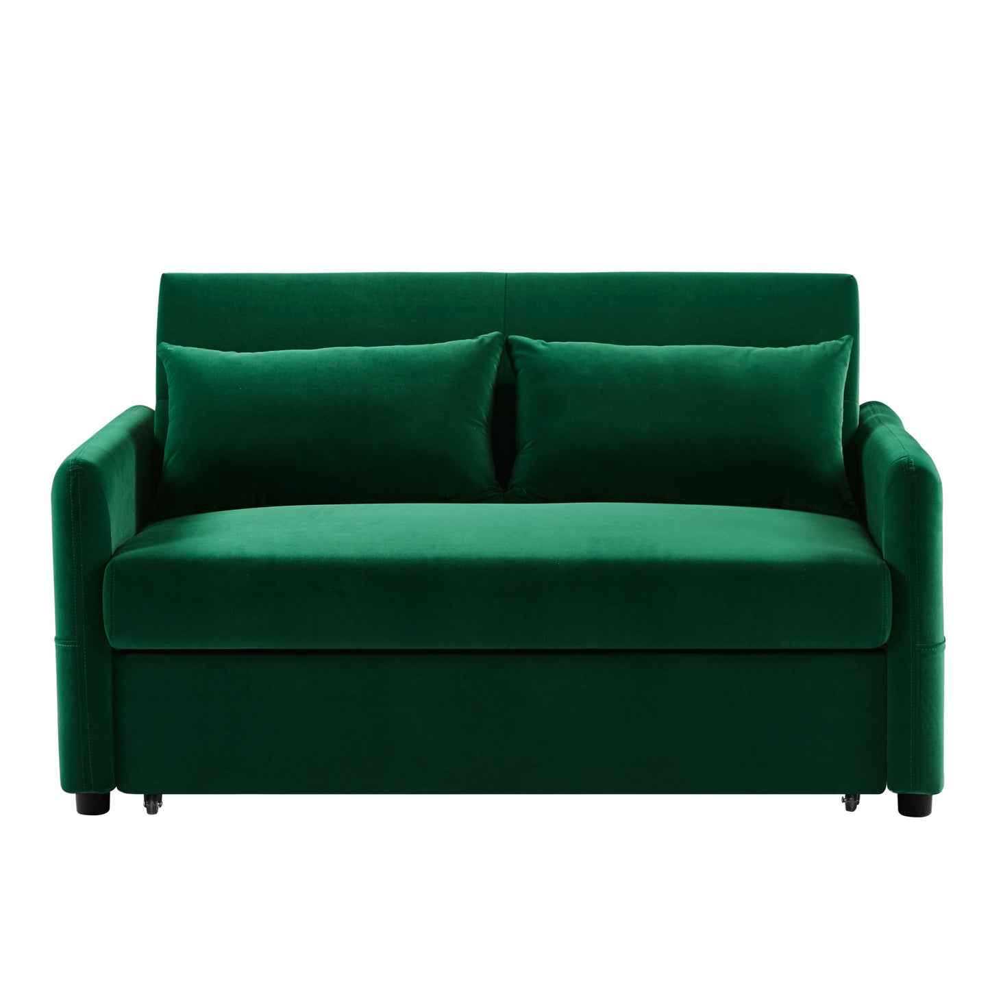 Leisure Loveseat Sofa for Living Room with 2 pillows